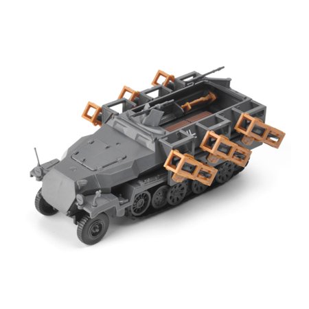 JMLIANG New Quality Land Stuka Rocket Armored Vehicle Model Kit for Military Collectors Detailed, Elegant Decoration