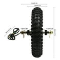 thumbnail image 2 of 350W 12'' Brushless Gearless Hub Motor Electric Scooter/Bicycle Kit 36V, 2 of 12
