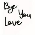 thumbnail image 2 of Home Wall Decor Love You Bye Wood Signs Modern Unique Wooden Entryway Hallway Wall Art Decorations - Express Love and Warm for Your Family, 2 of 7
