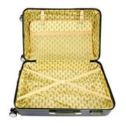 K-Cliffs 3pcs Luggage Set Expandable Hard Sided Travel Suitcases Lightweight ABS Spinner Navy Blue