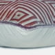 thumbnail image 2 of Funda de cojín lumbar decorativa HomeCentric, marrón y beige, 30 x 60 cm (12 x 24 pulgadas). Diseño geométrico de terciopelo cortado, con diseño de laberinto. Fundas para cojines lumbares para sofá,, 2 of 5