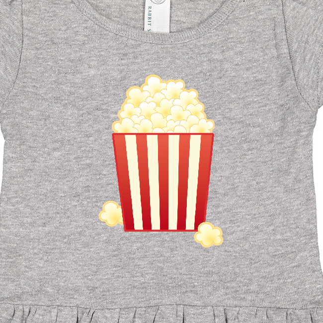 Buttered Popcorn Toddler T-Shirt - Cute Graphic Tee For Boys & Girls, 100% Cotton, Printed In USA