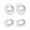 White, variant on Kiplyki For Samsung Galaxy Buds Live Bluetooth Headset Washable Eartips Earphone Sleeve