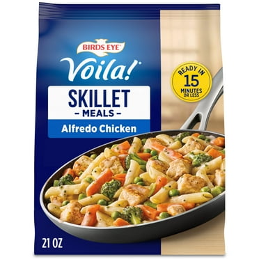 Birds Eye Voila! Alfredo Chicken Skillet Meals, Frozen Meal, 21 oz. Bag