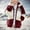 Wine, variant on Boy Fleece Jacket Color Block Zip Up Long Sleeve Fuzzy Jacket Cute Hooded Winter Coat for Boys 7-8 Years