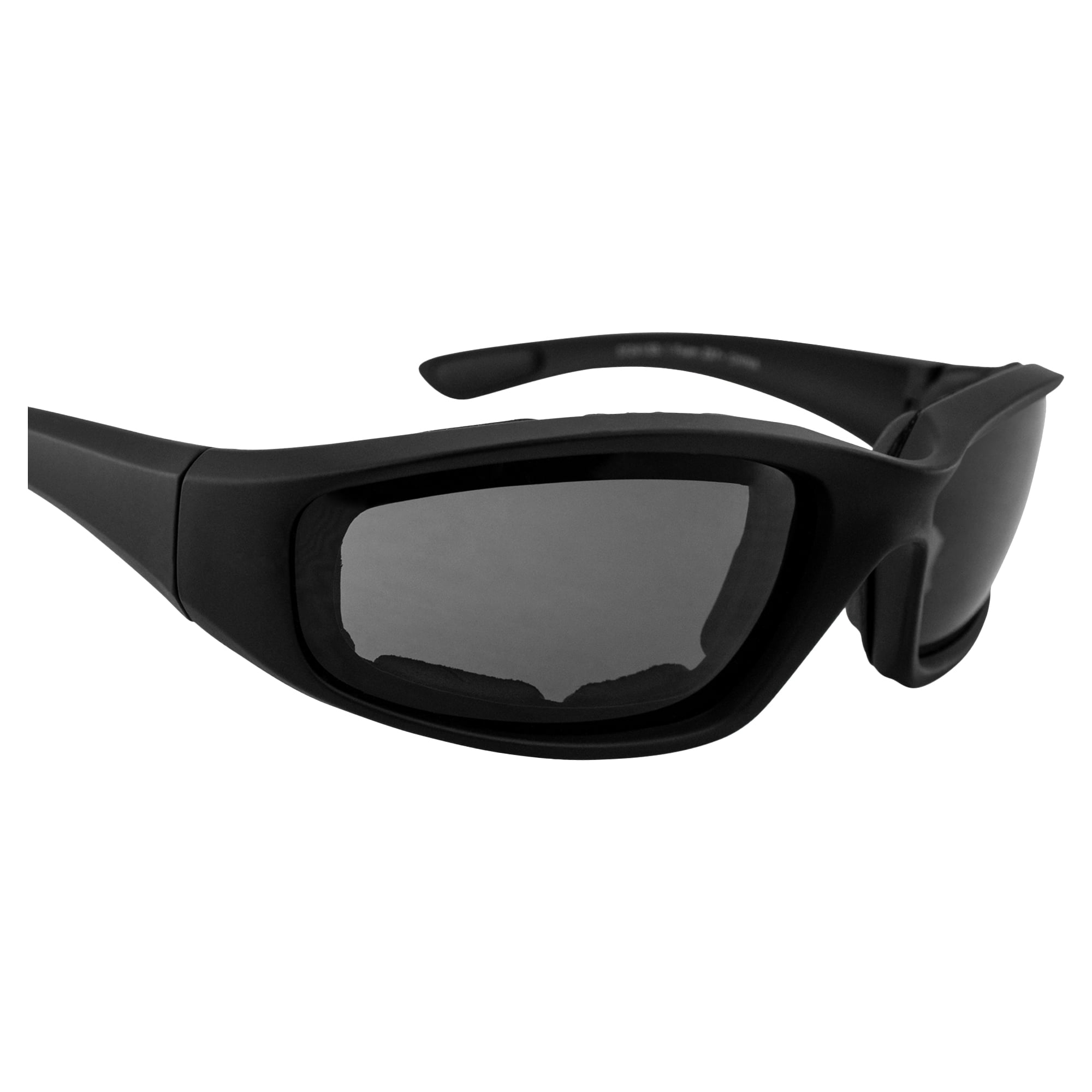 Maxx SS1 ANSI Safety Glasses HD Lenses with Foam Black Frame Sports Sunglasses