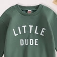 thumbnail image 5 of Towmus Toddler Baby Boy Fall Winter Outfit Long Sleeve Sweatshirts and Jogger Pants Boy Clothes, 5 of 5