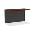 thumbnail image 5 of Lorell, Mahogany Laminate/Charcoal Modular Desk Series, 1 Each, 5 of 6