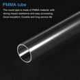 thumbnail image 4 of Unique Bargains Tube Rond en Acrylique Rigide Transparent 18mm ID x 20mm OD x 305mm 2 Pack, 4 of 6