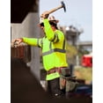 thumbnail image 2 of Men's Long Sleeve Hi-Vis Class III T-Shirt | CAT® WORKWEAR, 2 of 3