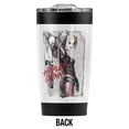 thumbnail image 2 of Harley Quinn Ink Wash Stainless Steel Tumbler 20 oz Coffee Travel Mug/Cup, Vacuum Insulated & Double Wall with Leakproof Sliding Lid | Great for Hot Drinks and Cold Beverages, 2 of 7