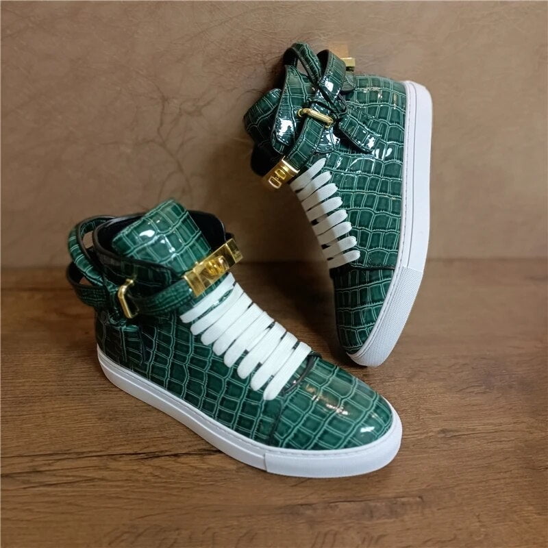 【専用】losvega hi sneaker 11X black vegas Forever Womens Peggy-51 Hot Fashion Lace Up Wedge Sneakers
