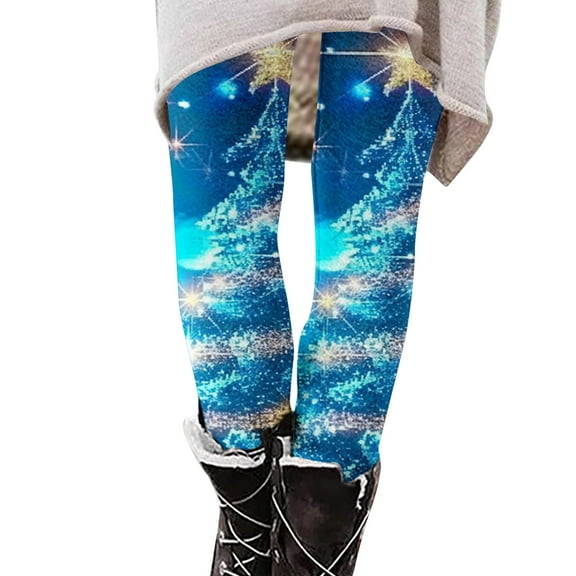 YABCSAZ Fleece Lined Leggings for Women Thermal Warm Winter Tights Yoga Pants High Waisted Butt Lifting Tummy Control Stretch Long Pants for Workout Running,Christmas Gifts for Women