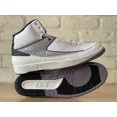 thumbnail image 1 of Ni - ke Ni - ke Air Jordan 2 Retro Hi Python Men Size 13 DR8884-102 White Gray Shoes New, 1 of 5