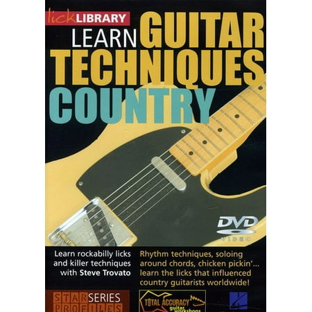 Learn Guitar Techniques: Country Albert Lee Style (DVD)