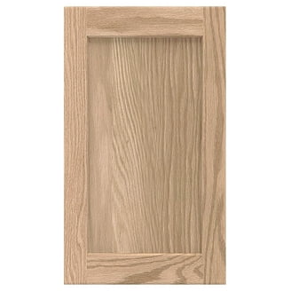Onestock Unfinished Wood Cabinet Door, Shaker - 19.25W x 23H, 0.75