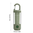 thumbnail image 3 of Kbndieu Camping Lantern Portable Outdoor Camping Light Strong Light Flashlight Camping Three Color Mood Light Type-C Charging Two Brightness Adjustments with Hook Camping Essentials, 3 of 9