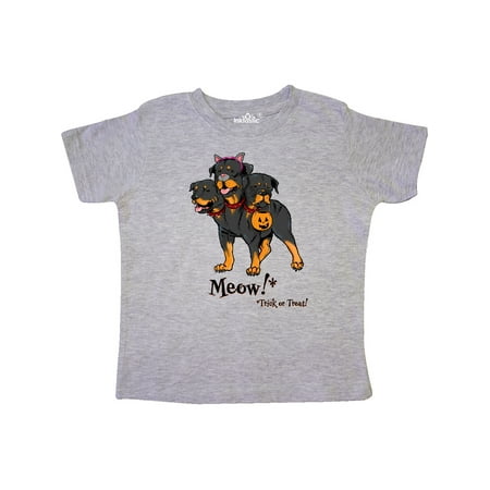 

Inktastic Cerberus in Cat Costume Trick or Treat Meow Gift Toddler Boy or Toddler Girl T-Shirt