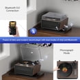 thumbnail image 4 of Tocadiscos de vinilo XJ-HOME Todo-en-uno Bluetooth AT-3600L, 4 of 9