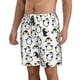 thumbnail image 2 of Fotbe Cute Penguins Trajes de Baño Estampados para Hombre, Shorts de Verano de Secado Rápido, Ropa de Playa, Bañadores-Small, 2 of 6