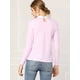thumbnail image 5 of INSPIRE CHIC Disfraz de Halloween para mujer, manga larga, blusa a rayas en contraste Peter Pan Rosa XS, 5 of 6