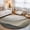 Sage Green, Soft Tan, variant on Round Rugs 3Ft, Mountain Round Area Rug Washable Indoor Throw Carpet, Vintage Abstract Nature Landscape Simple Boho Small Non Slip Circle Rug for Bedroom Living Room Home Decor Aesthetic