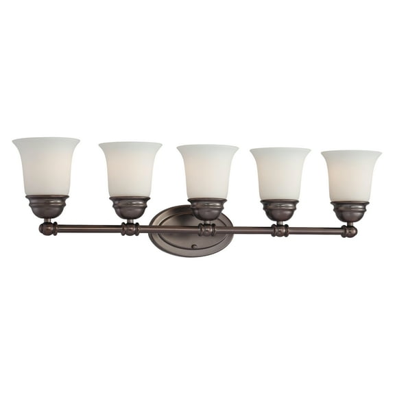 Elk Home 31-Inch Wide Bella Vanity Light, Traditional, Oiled Bronze