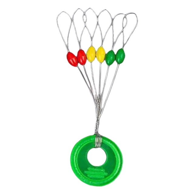 FLhrweasw Flotador Pesca Goma para Exteriores 600 Uds./100 Grupos (forma Oliva M)