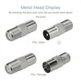 thumbnail image 3 of FM Radio Antenna Replacement Telescopic Screw F Type Male Plug Connector Adapter for AV Stereo Receiver Home Amplifier, 3 of 5