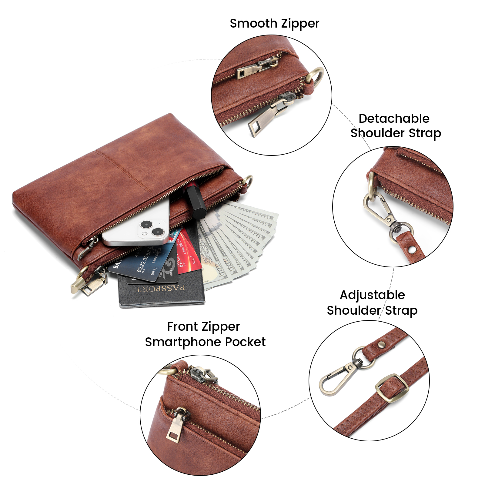 Sendefn Small Crossbody Clutch Purse photo 2
