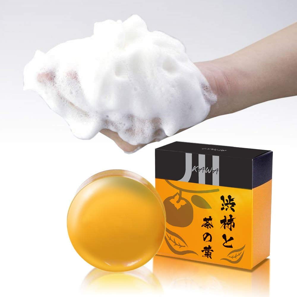 BeST pRICE on 5! anti-aging Incredible 柿 PERSIMMON SOAP Japan MADE odor 