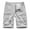 Gray, variant on Erwazi Mens Casual Cotton Cargo Shorts Classic Stretch Multi-Pocket Relaxed Fit Work Shorts