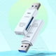 thumbnail image 5 of Lector de tarjetas 2 en 1 USB 3.0/2.0 Lector de memoria de tarjeta Micro SD TF Conveniente Durable, 5 of 9