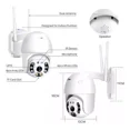 thumbnail image 2 of Cámara De Seguridad De 1080p 2mp Wifi Para Exteriores, 2 of 8