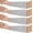 Gray, variant on 2 Pair Protective Arm Sleeves for Thin Skin Anti-Cut Burn Resistant Cover Forearm Sleeve for Cooking Construction