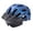 Blue, variant on Bike Helmet with USB Rechargeable Rear Light Detachable Magnetic Goggles Removable Sun Visor Mountain & Road Bicycle Helmets for Men Women Adult Cycling