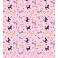 thumbnail image 3 of Kitty Twin Size Duvet Cover Set, Cats in Different Colors and Patterns among Pink Hearts Resting Happy Stretching, Decorative 2 Piece Bedding Set with 1 Pillow Sham, Multicolor, by Ambesonne, 3 of 3