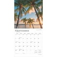 thumbnail image 4 of Caribbean 2025 12 X 24 Inch Monthly Square Wall Calendar Foil Stamped Cover Plastic-Free (Wall), 4 of 9