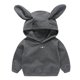 thumbnail image 1 of Gibobby Sudadera con capucha niñas niños lindos dibujos animados Patchwok Orejas de conejo Tops trajes(B, 18-24 Meses), 1 of 2