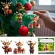 thumbnail image 1 of Colgante Navideño de Reno | Adorno Colgante Plano de Acrílico de 20 Cm | Resistente Al Agua y Ligero | Paquete de 1, 1 of 6
