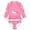 Pink, variant on weVSwe Girls Rash Guard Swimsuit Rare Hem Cuffs Bathing Suit UPF 50  Protection 2T