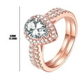 thumbnail image 3 of Fiudx Elegant Corazon de Diamante Puede Mostrar Tu Temperamento Único, 3 of 3