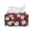 Christmas Poinsettia, variant on Chririnla Rectangle Tissue Box Cover, Christmas Poinsettia Home Decor Easy to Carry Funda para caja de pañuelos for Office, PU Leather Rectangle Tissue Dispenser Box