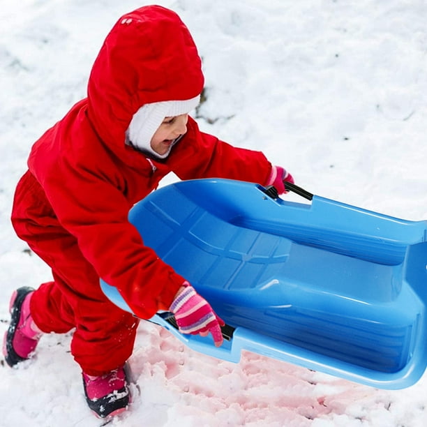 DYHQQ Traîneaux à Neige pour Enfants et Adultes, Couleurs résistantes  Grands Adultes Enfants Enfants Traîneaux à Neige Toboggan Sled Play Snow  Ice : : Sports et Loisirs