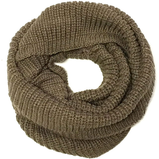 Thick Knitted Winter Warm Infinity Scarf
