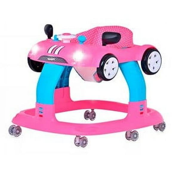 Andadera Prinsel Auto Rosa
