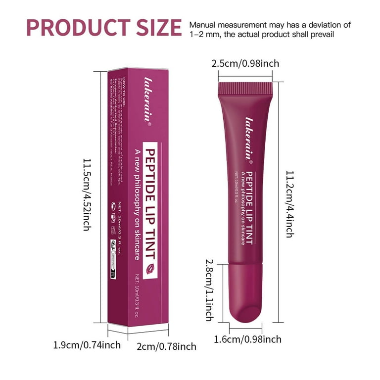 【人気投票 1~37位】ハイブランド人気ランキング！ Hydrating Peptide Balm, Lip Tinted Tint, Lip Peptide Lip Walmart.com - Lipstick Gloss Lip Hydrating  Balm, Treatment Lip Essence, Lip Moisturizing Gel, Care Lip Polypeptide  Moisturizer, Tint リップグロス