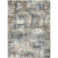 thumbnail image 4 of BoutiqueRugs Culasian Contemporary Area Rug - Denim, Dark Red, LightBlue - 18" x 18" Sample, 4 of 8
