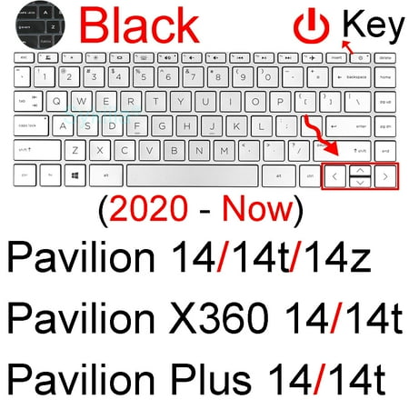 Keyboard Cover for HP Pavilion 14 X360 14t Touch 14t~dv 14t~dw 14t~dy 14~BA 14~BF 14~AB Silicone Protector Skin Case Accessories