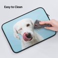 thumbnail image 6 of Bingfone Puppy Licks Nose Laptop Sleeve Case 13 Inch, 360° Protective Computer Carrying Bag, 6 of 9
